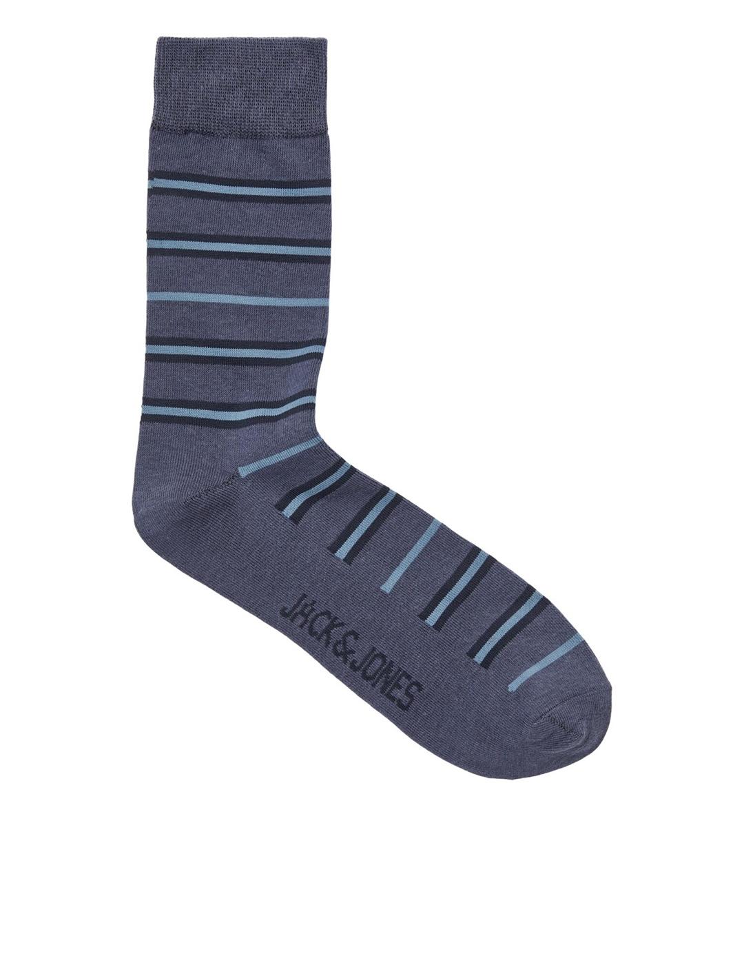 CALCETINES JACK&JONES PACK 3 JACBLUE AZUL