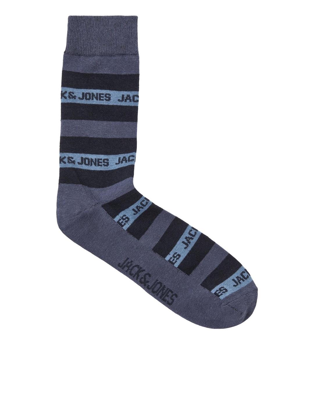 CALCETINES JACK&JONES PACK 3 JACBLUE AZUL