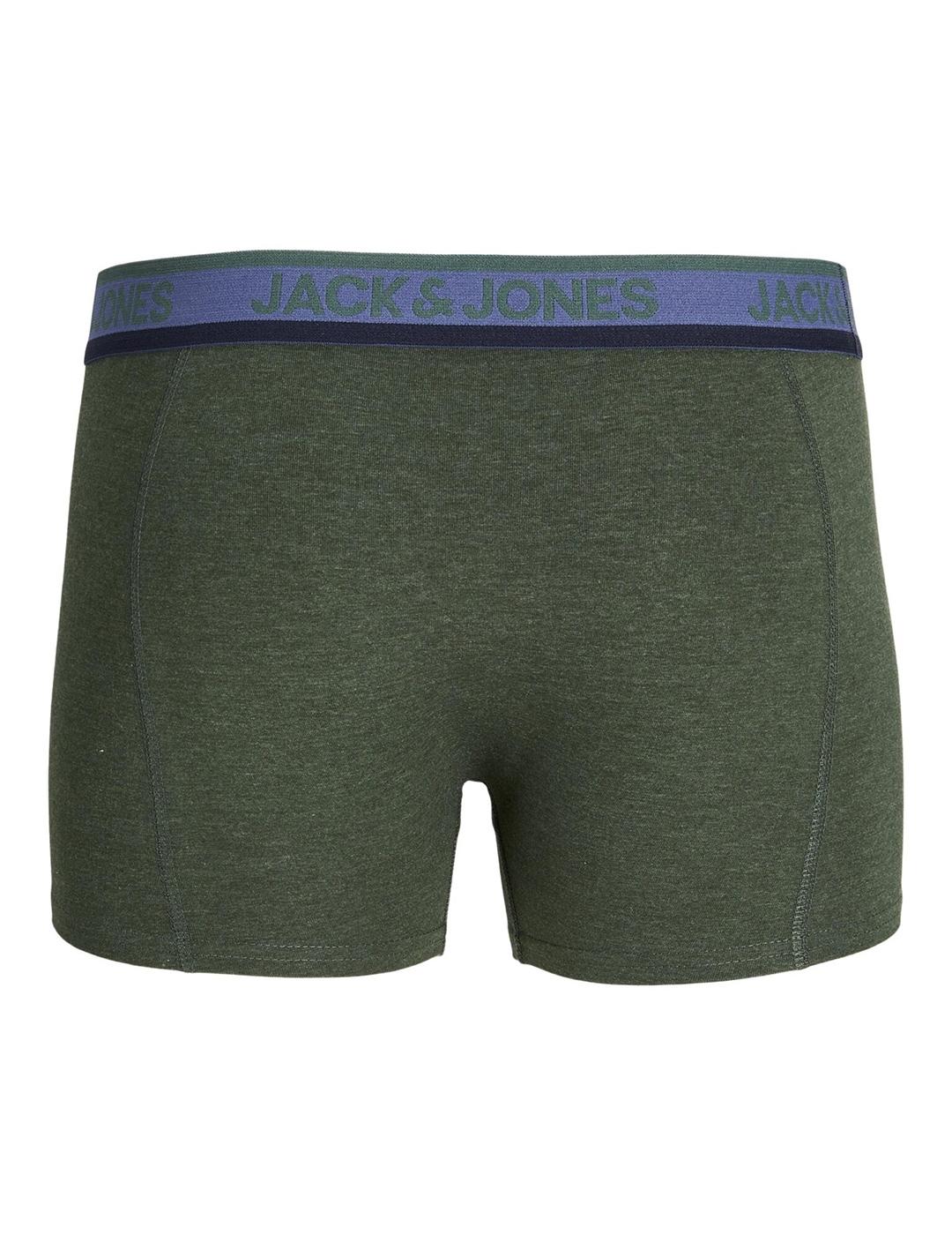 BOXER PACK 3 JACK&JONES JACCARLOS MULTICOLOR