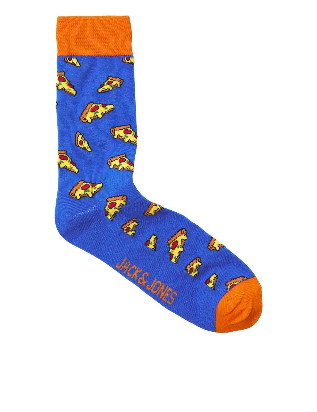 CALCETINES JACK&JONES PACK 5 JACJUNK AZUL