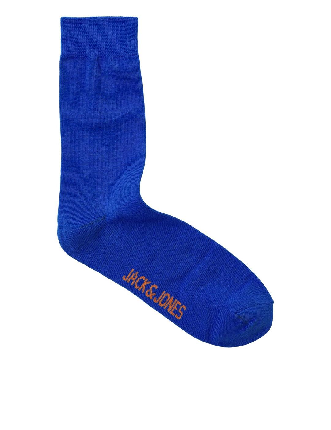 CALCETINES JACK&JONES PACK 5 JACJUNK AZUL