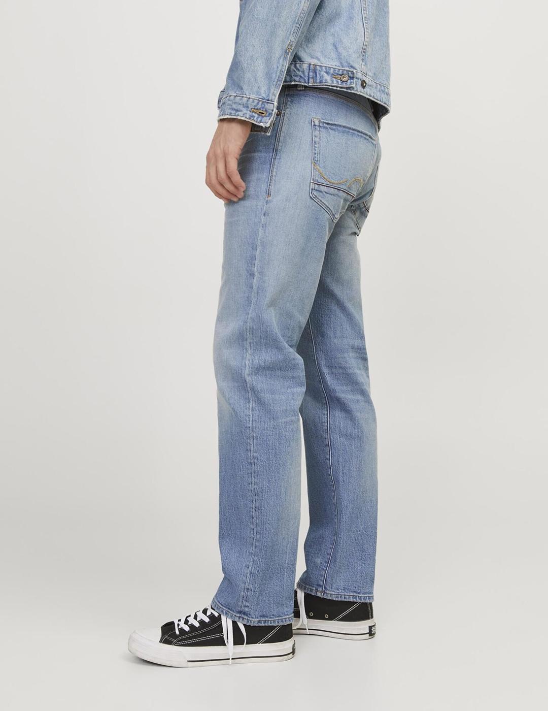 JEANS JACK&JONES JJIMIKE JJ 044 AZUL ATENUADO (CLA