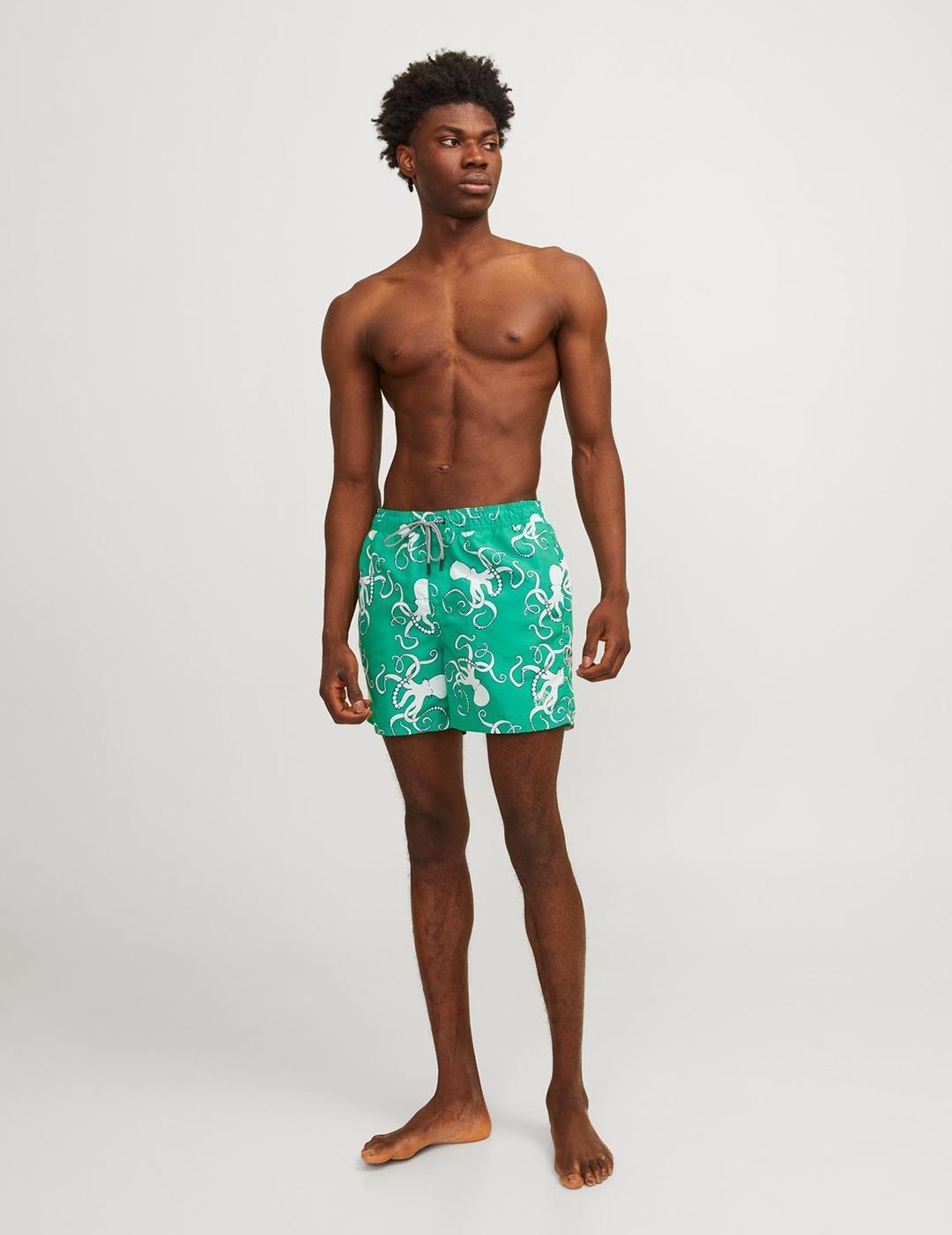 SHORTS BAÑO JACK&JONES JPSTFIJI VERDE