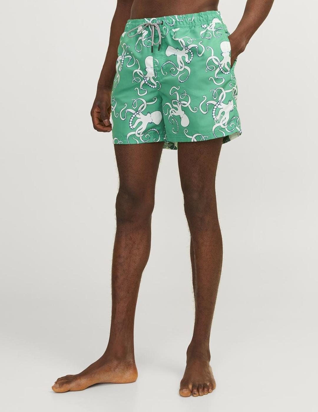 SHORTS BAÑO JACK&JONES JPSTFIJI VERDE