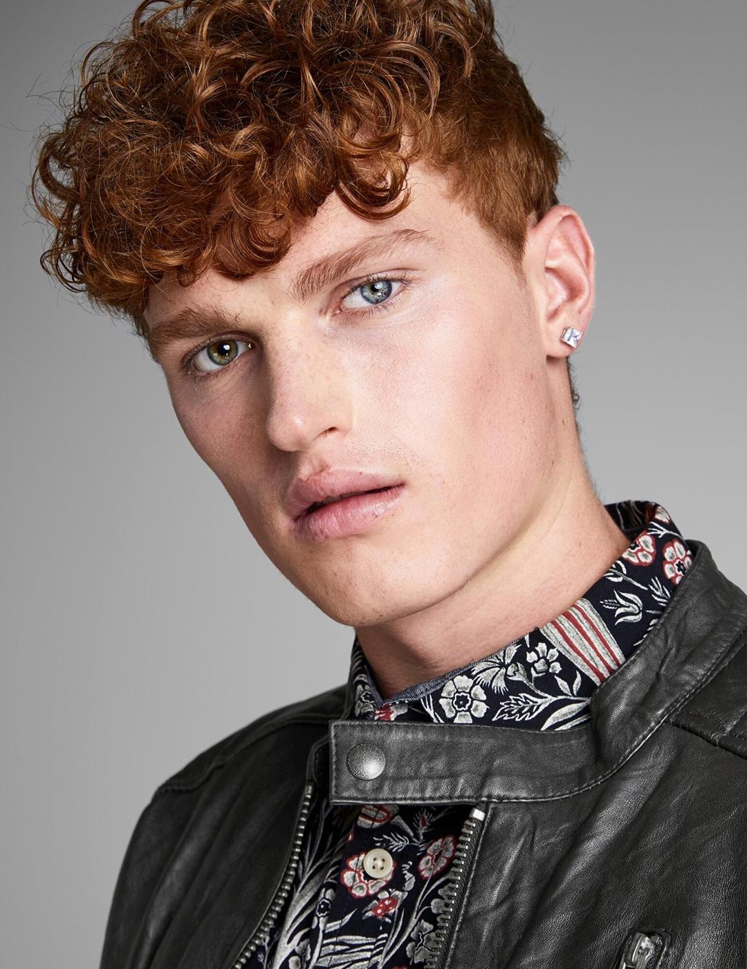 CHAQUETA JACK&JONES JCORYAN LEATHER NEGRO