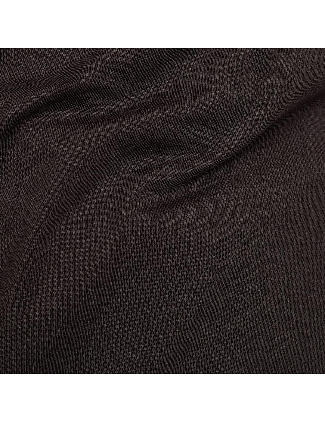 CAMISETA G-STAR HOLORN R T S/S NEGRO