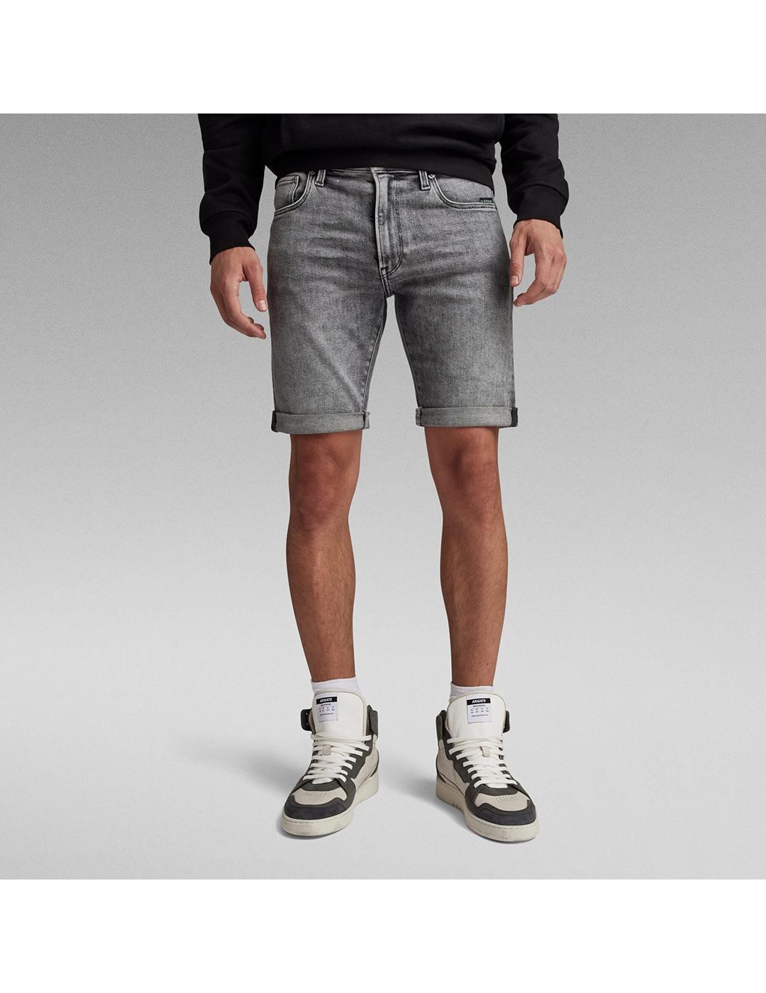 SHORTS G-STAR 3301 GRIS CLARO