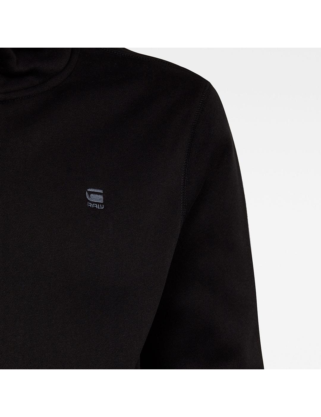 SUDADERA G-STAR PREMIUM CORE HDD ZIP NEGRO