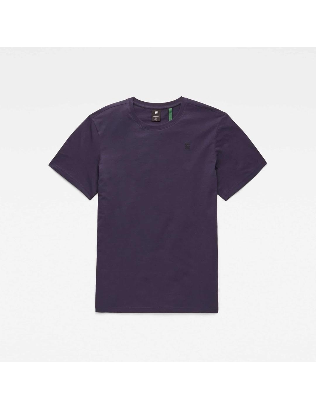 CAMISETA G-STAR BASE-S R T S/S AZUL OSCURO