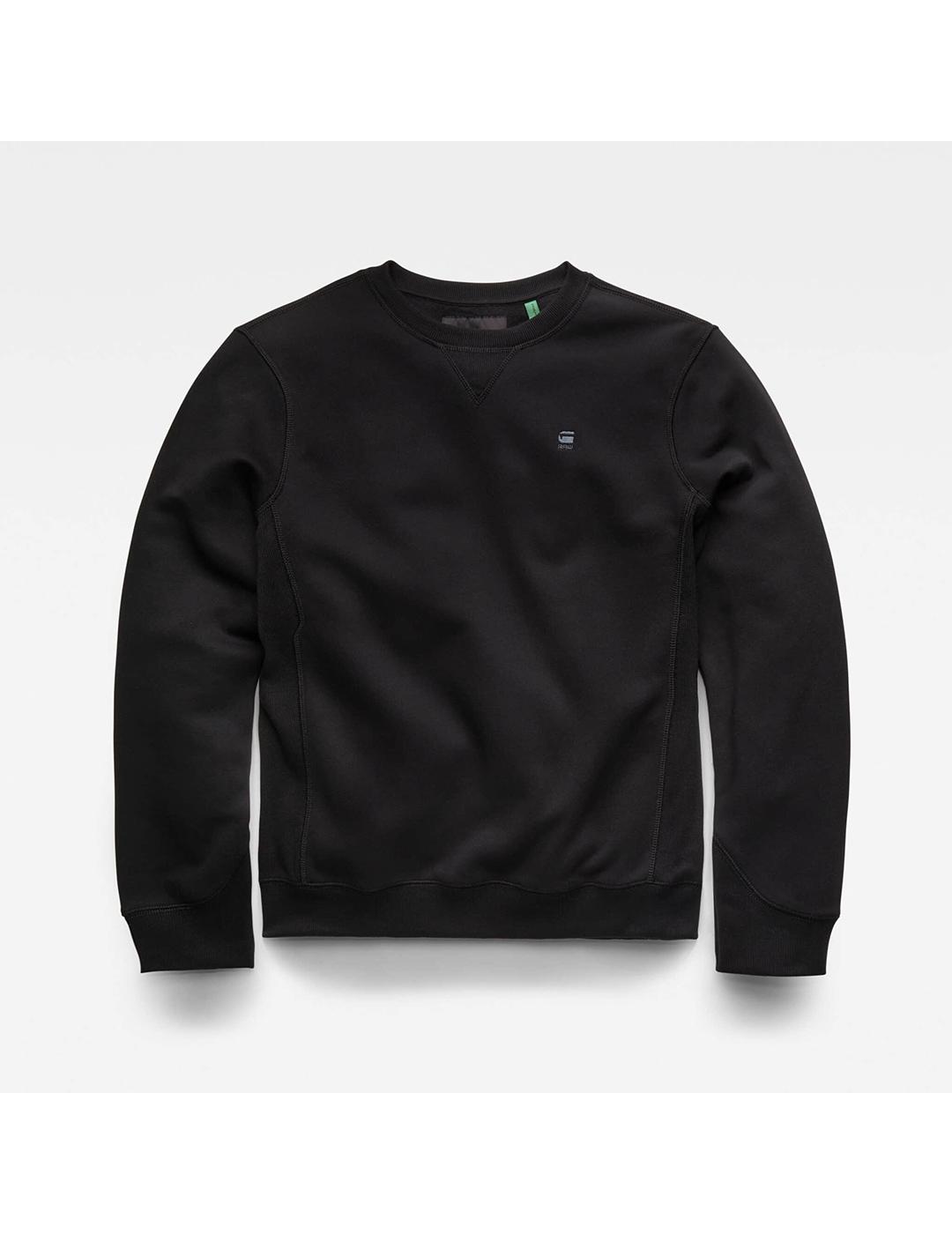 SUDADERA G-STAR PREMIUM CORE R NEGRO