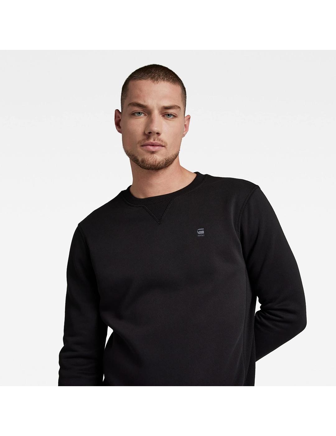 SUDADERA G-STAR PREMIUM CORE R NEGRO