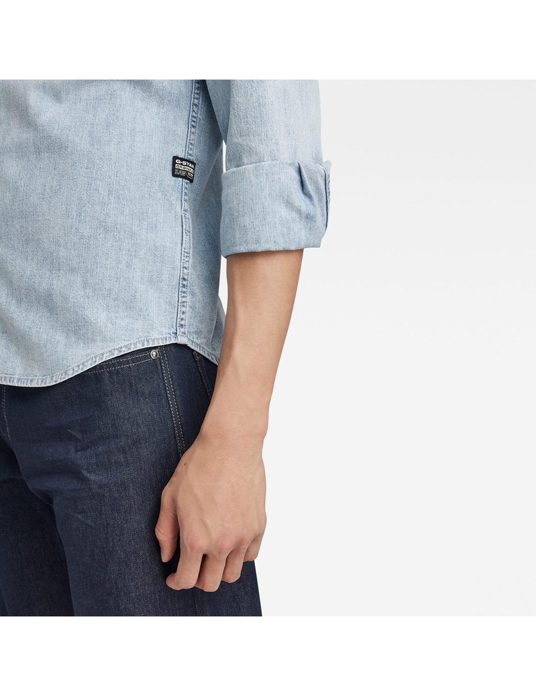 CAMISA G-STAR DENIM AZUL ATENUADO (CLARO)