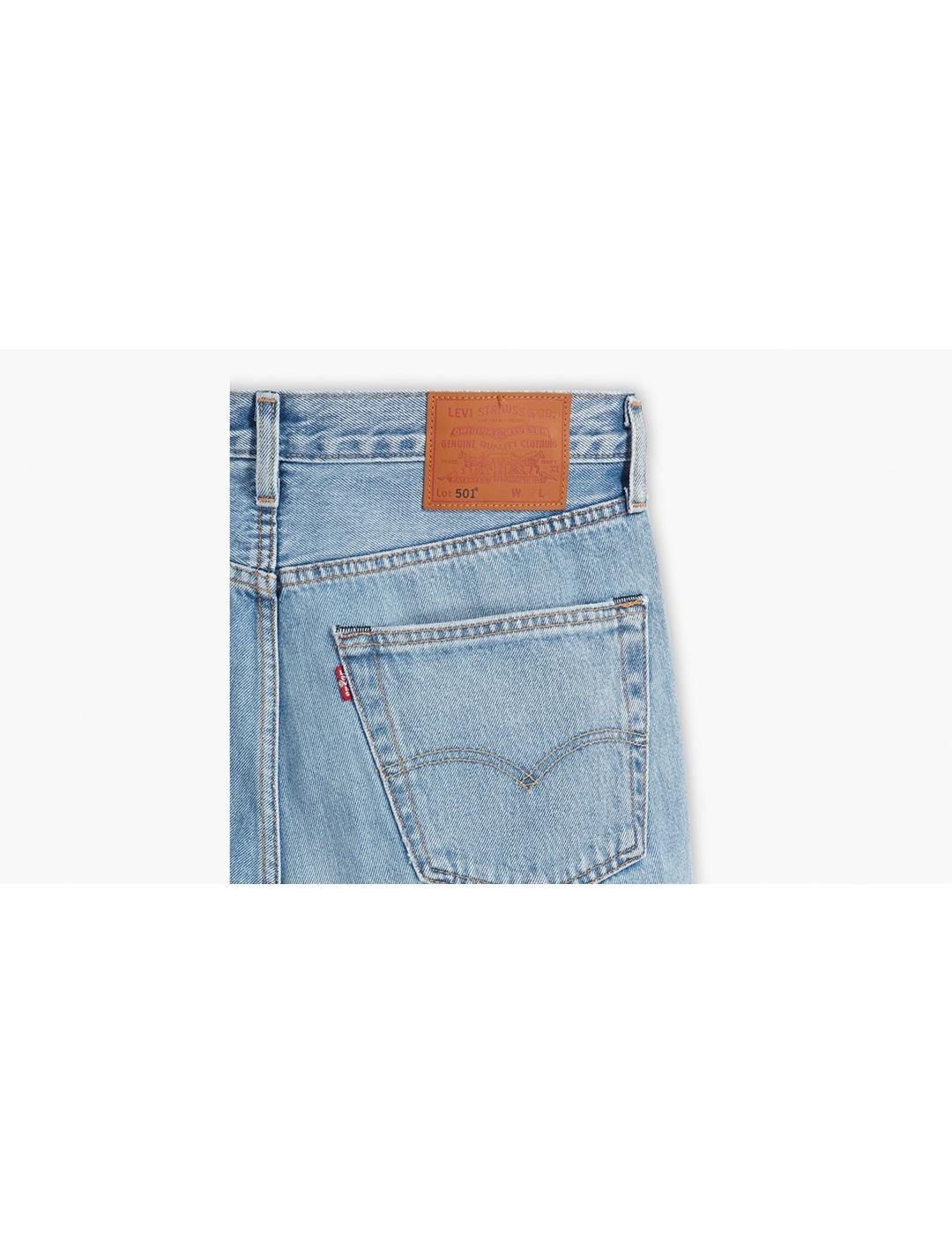 JEANS LEVIS 501 ORIGINAL GLASSY AZUL ATENUADO