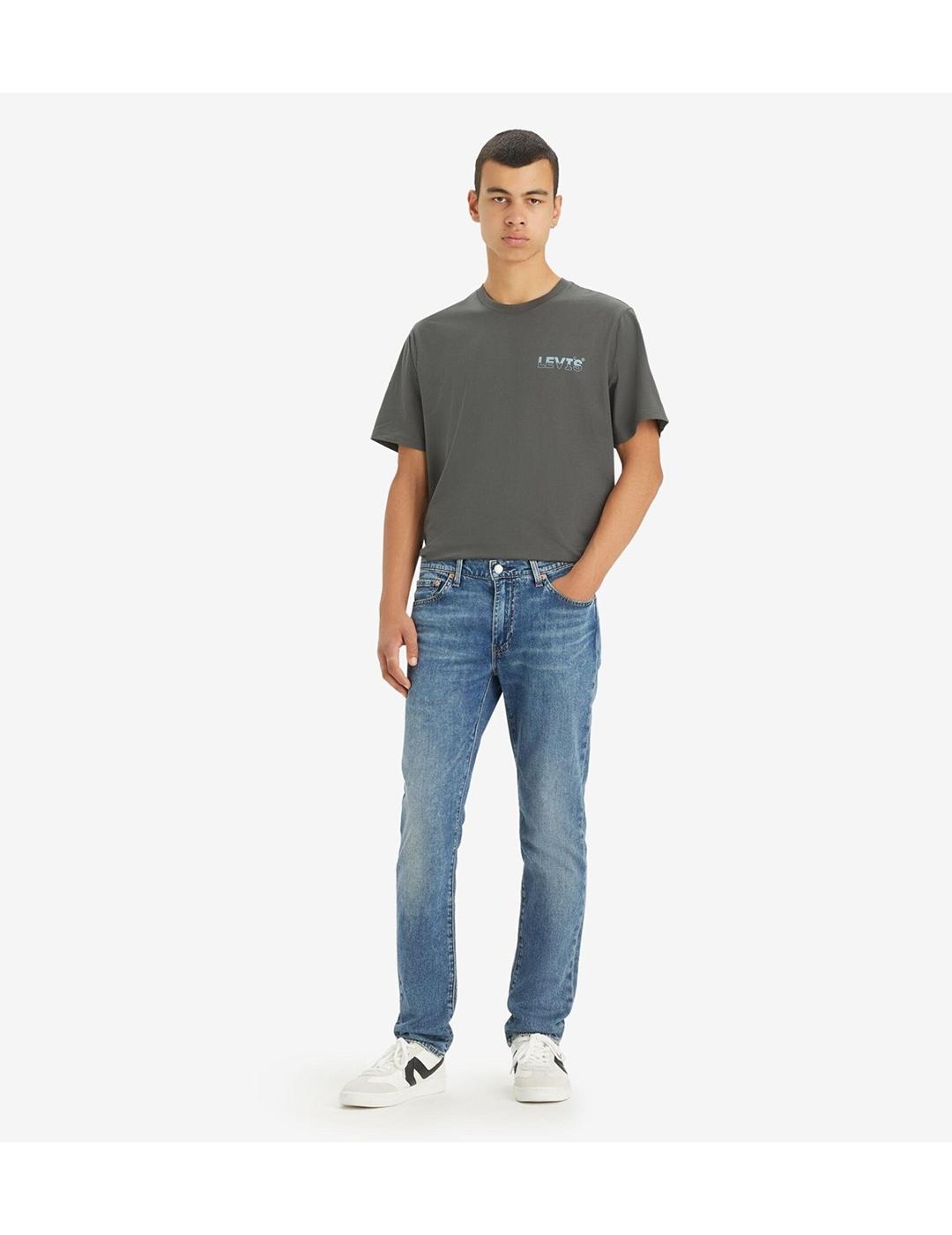 JEANS LEVIS 511 SLIM CALL IT OFF AZUL