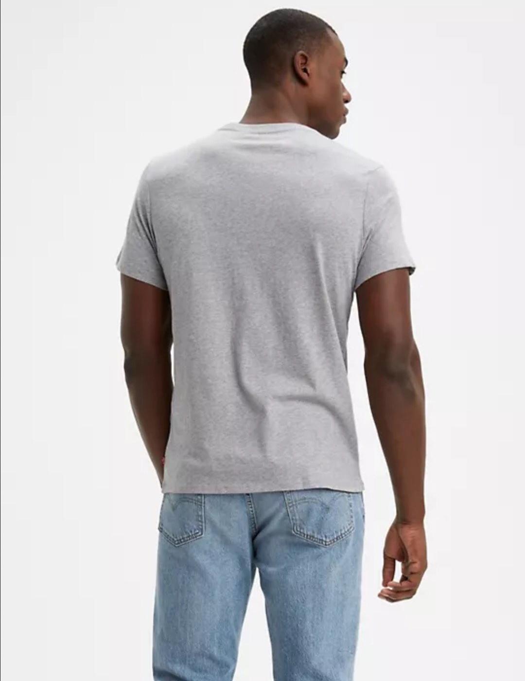 CAMISETA LEVIS GRAPHIC SET IN NECK MIDTONE GRIS CL