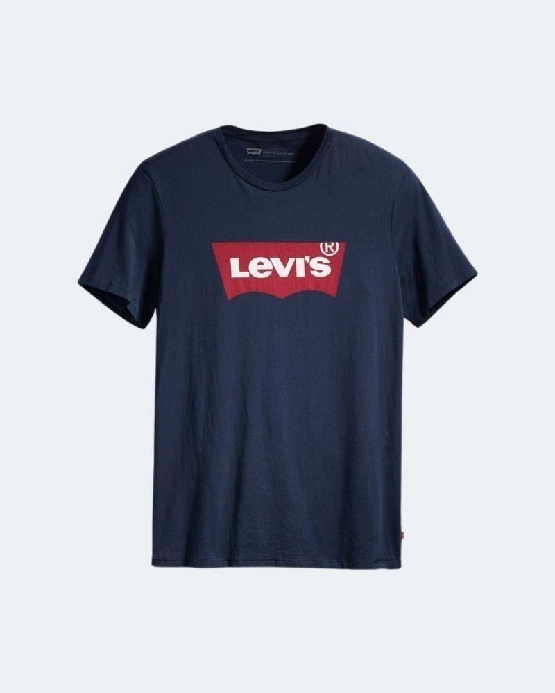 CAMISETA LEVIS GRAPHIC SET IN NECK DRESS BLUE AZUL