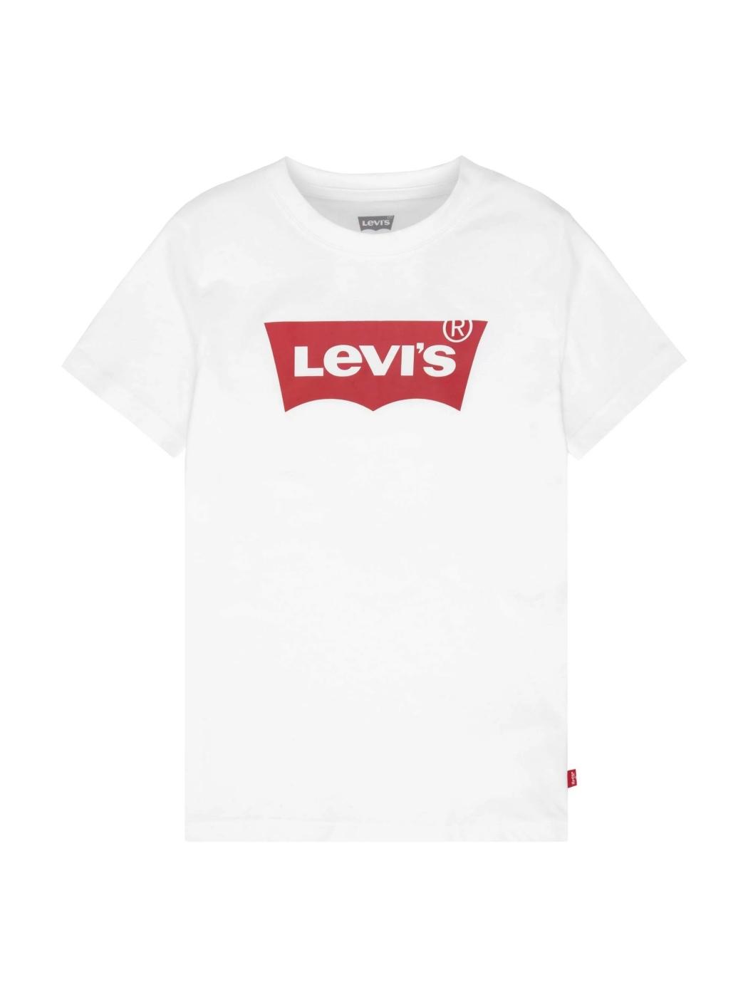 CAMISETA LEVIS GRAPHIC SET IN NECK WHITE BLANCO