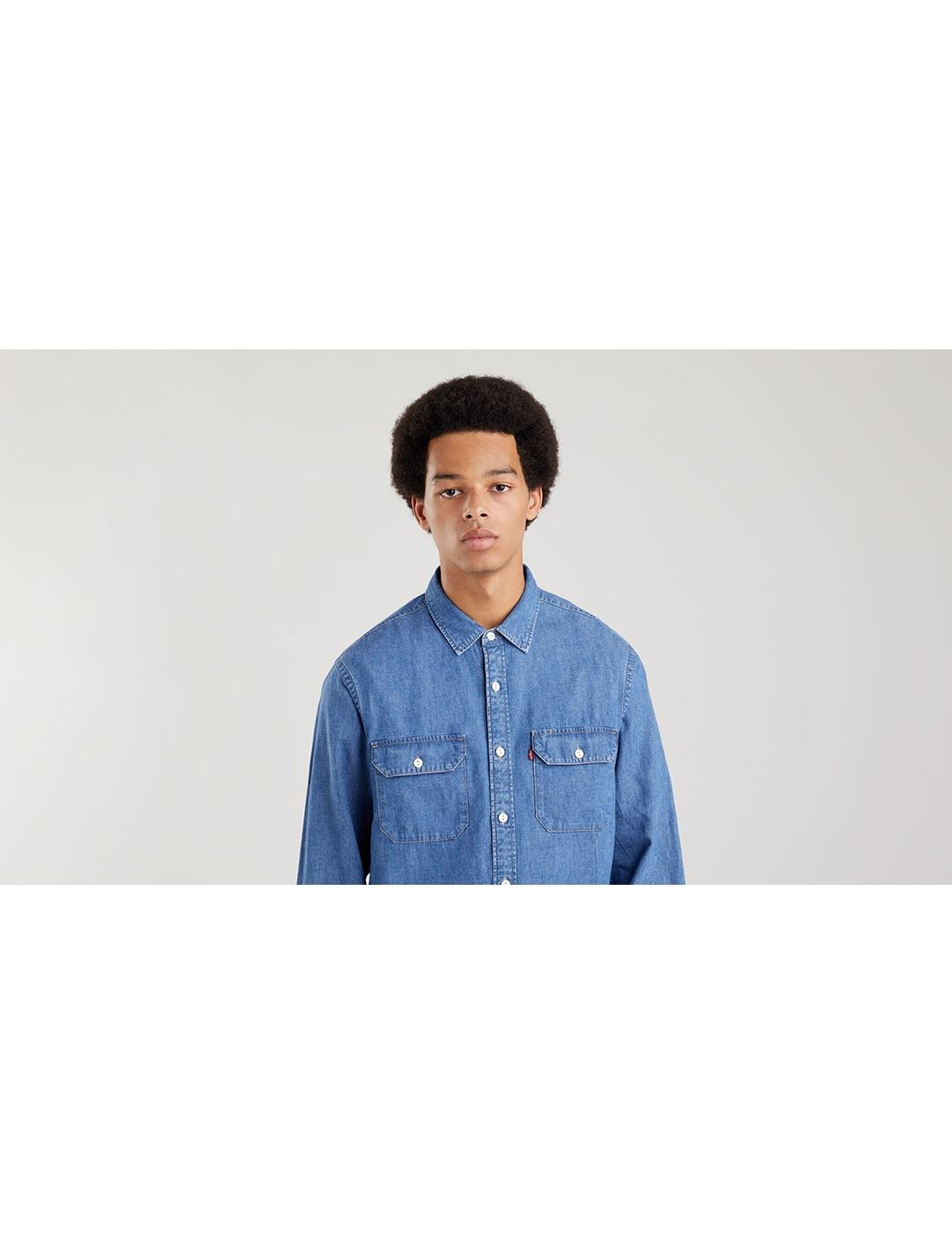 CAMISA LEVIS JACKSON WORKER WT COTTON HEMP STONE A