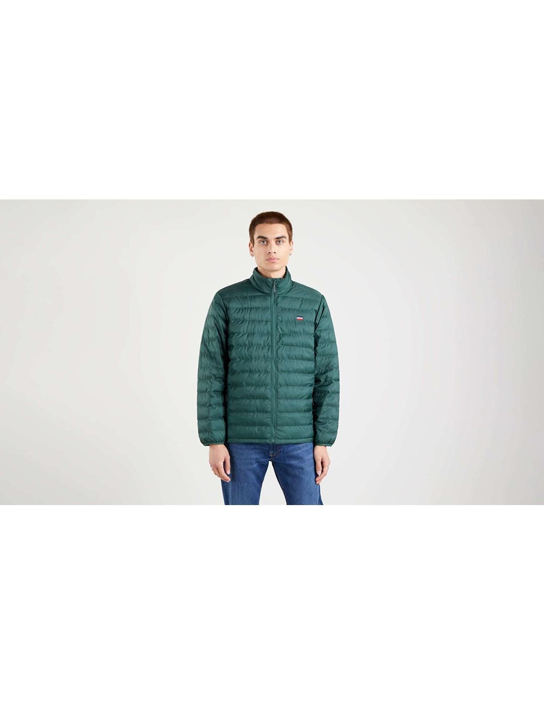 CHAQUETA LEVIS PRESIDIO PACKABLE PINENEEDLE VERDE
