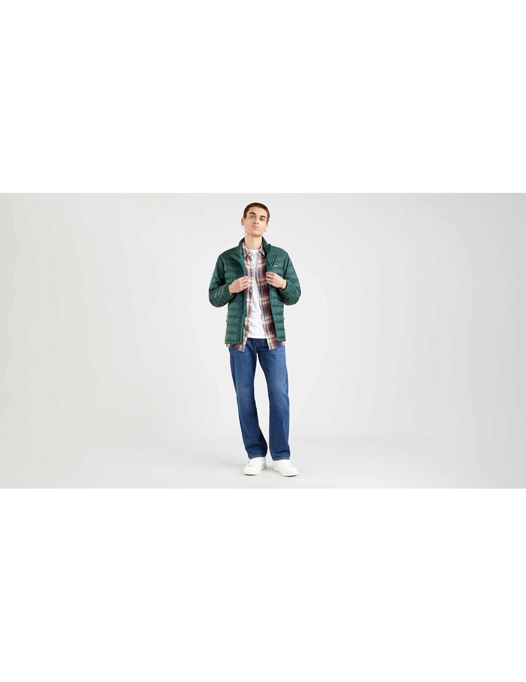 CHAQUETA LEVIS PRESIDIO PACKABLE PINENEEDLE VERDE