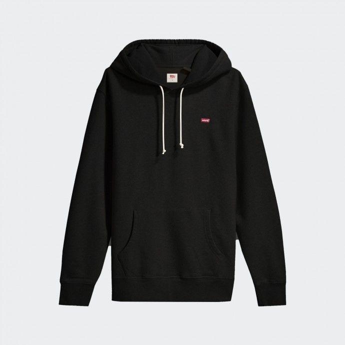 SUDADERA LEVIS NEW ORIGINAL HOODIE DRESS NEGRO