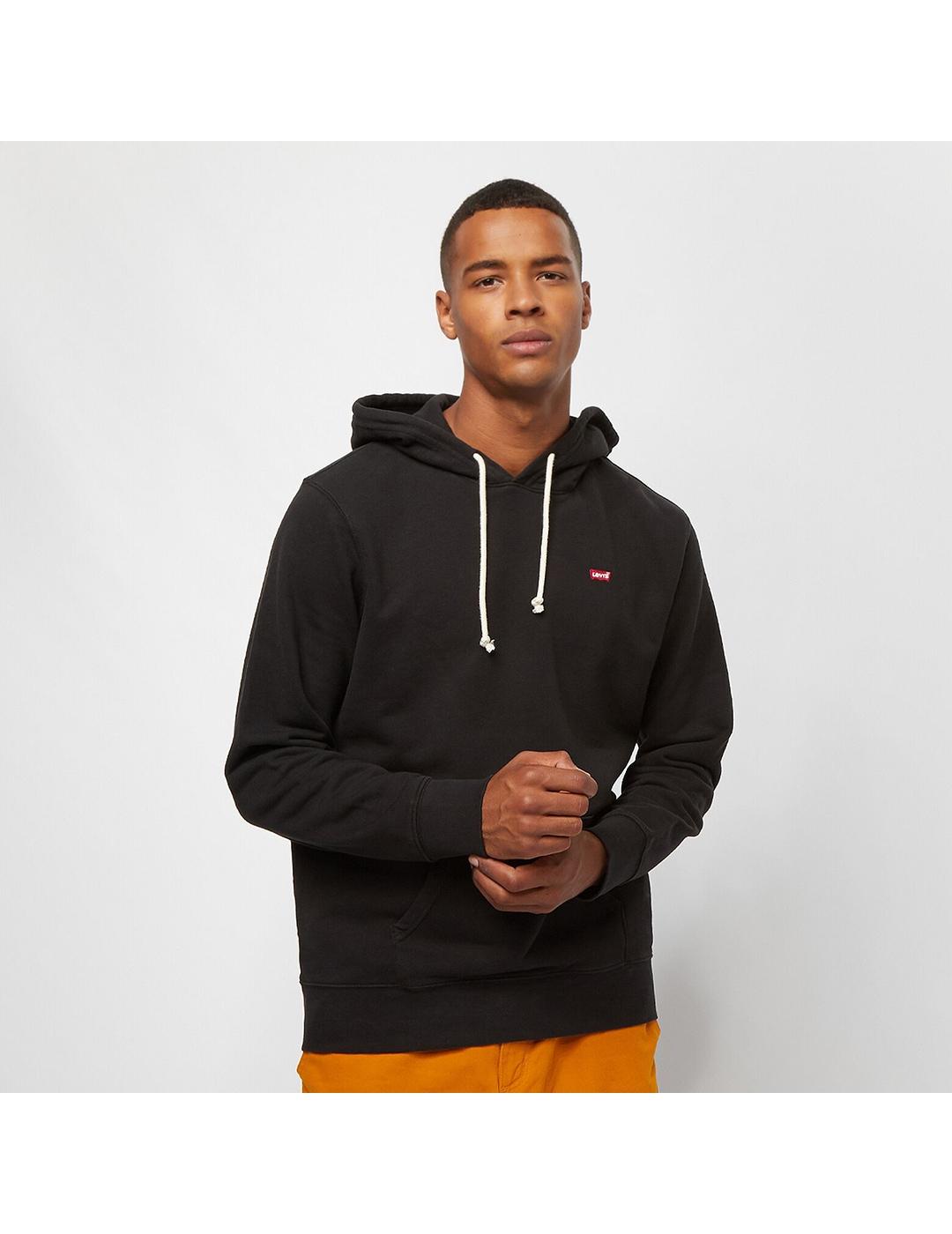 SUDADERA LEVIS NEW ORIGINAL HOODIE DRESS NEGRO