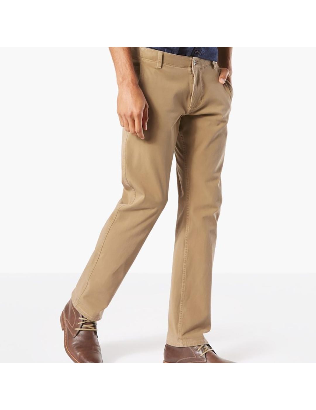 PANTALON DOCKERS SLIM SMART 360 FLEX MARRON