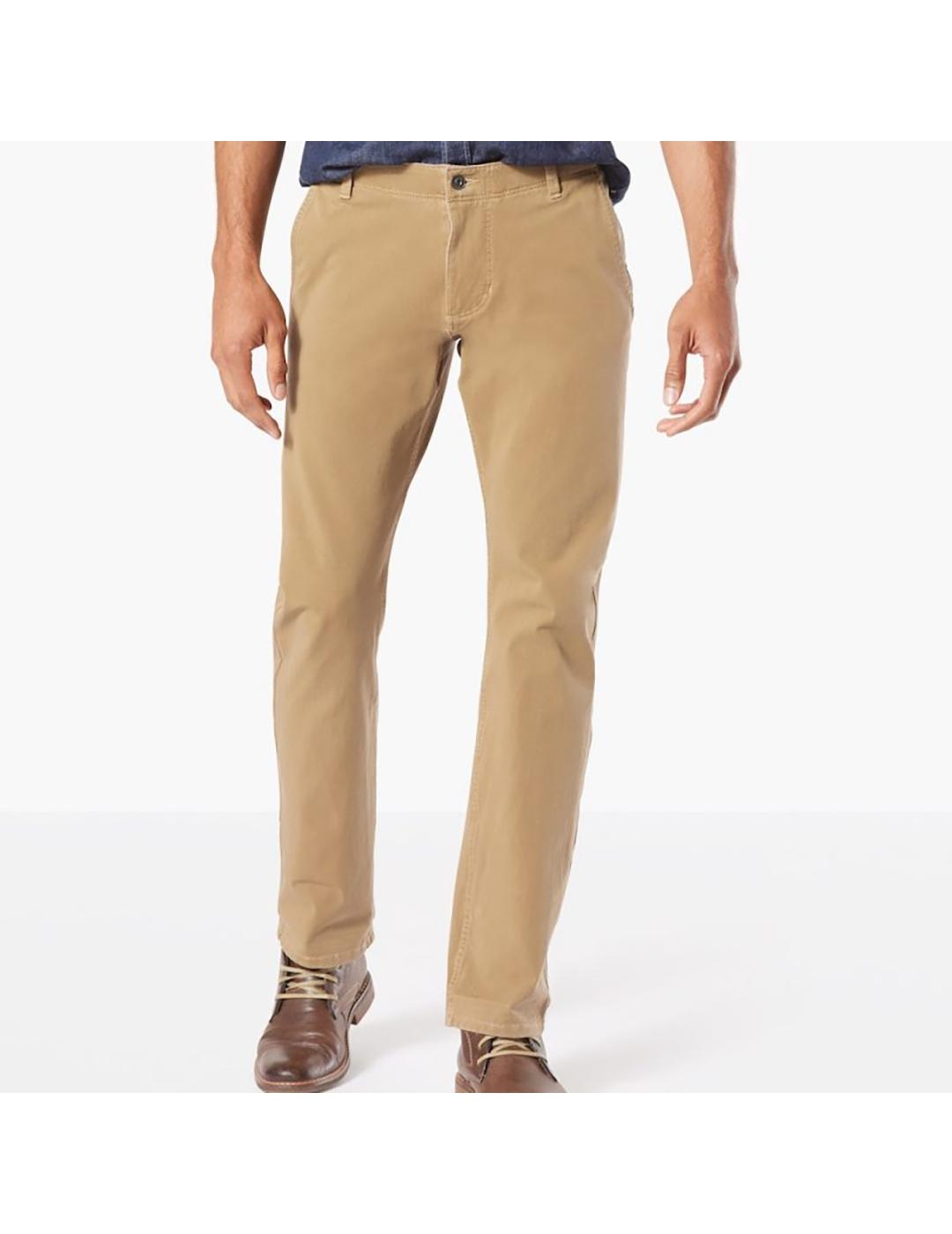 PANTALON DOCKERS SLIM SMART 360 FLEX MARRON