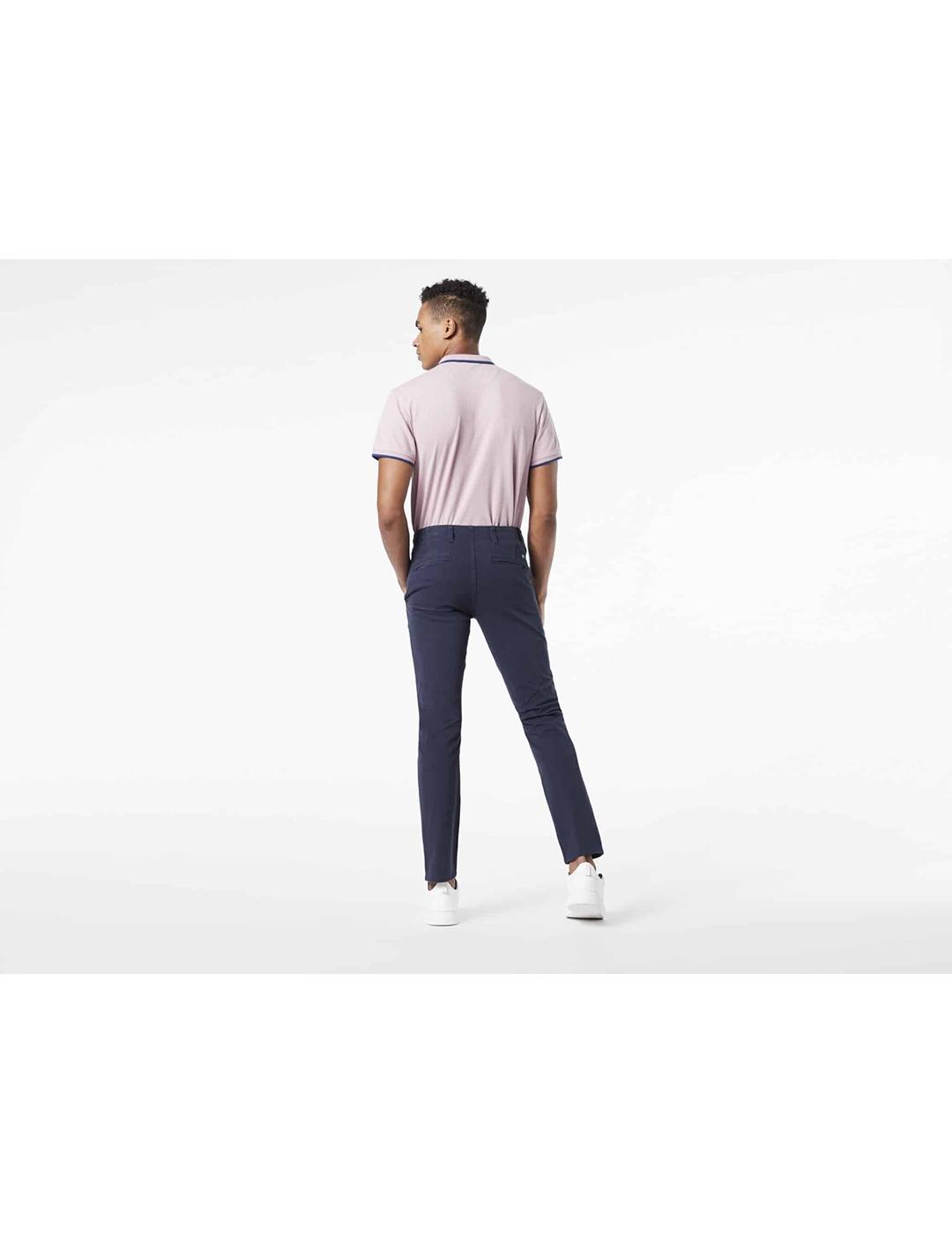 PANTALON DOCKERS SKINNY SMART 360 FLEX AZUL OSCURO