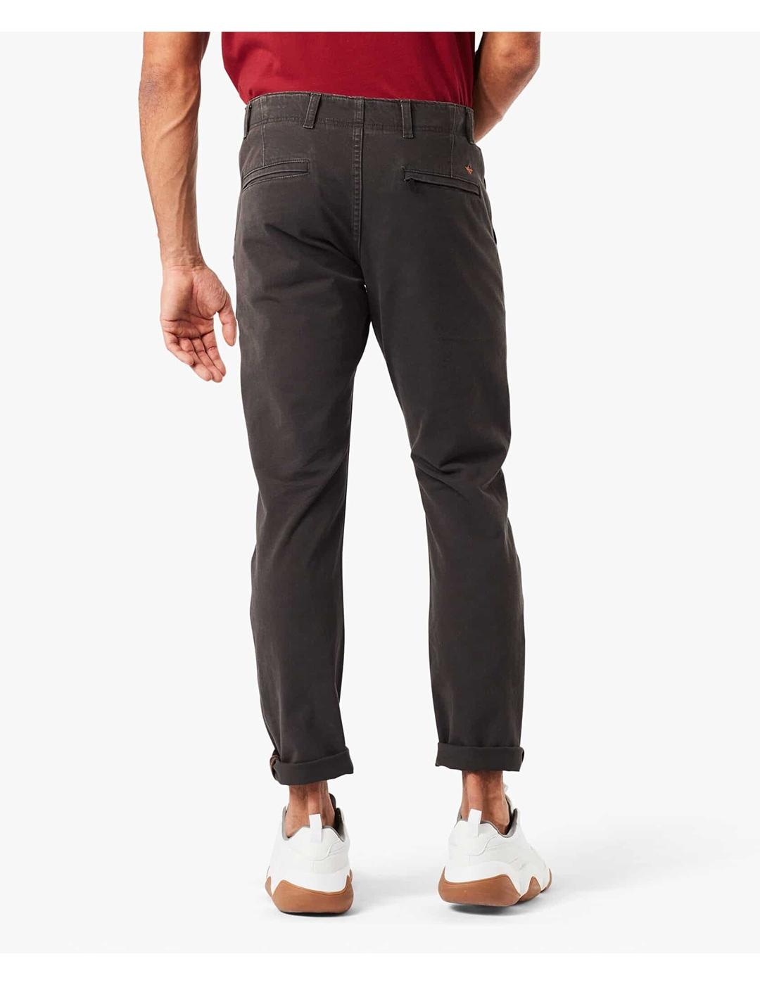 PANTALON DOCKERS SKINNY SMART 360 FLEX GRIS OSCURO