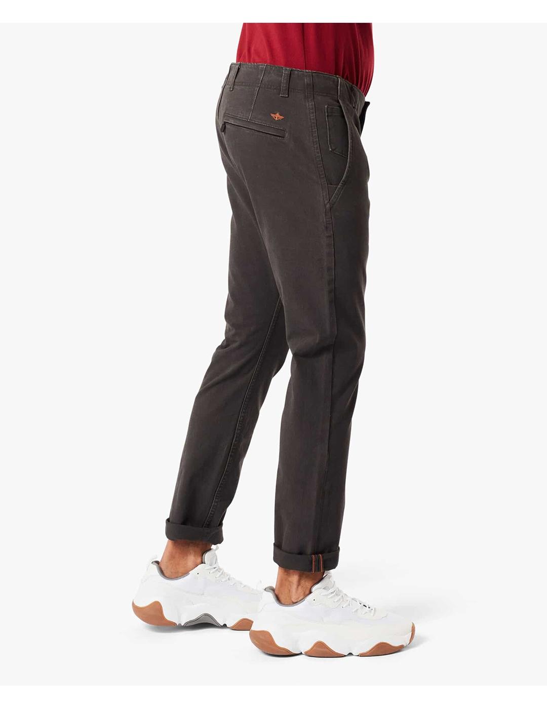 PANTALON DOCKERS SKINNY SMART 360 FLEX GRIS OSCURO