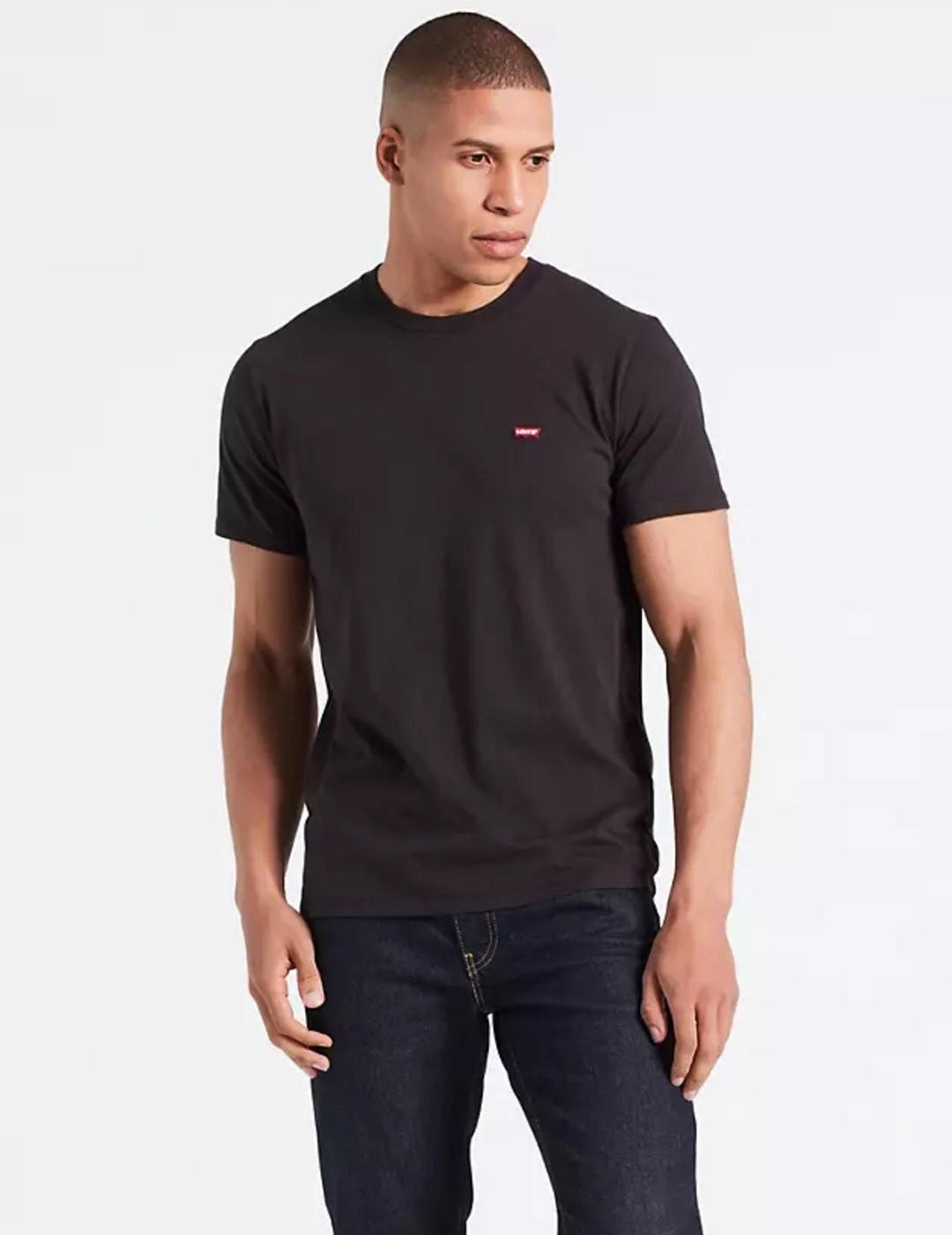 CAMISETA LEVIS ORIGINAL HM TEE COTTON   PATCH BLK