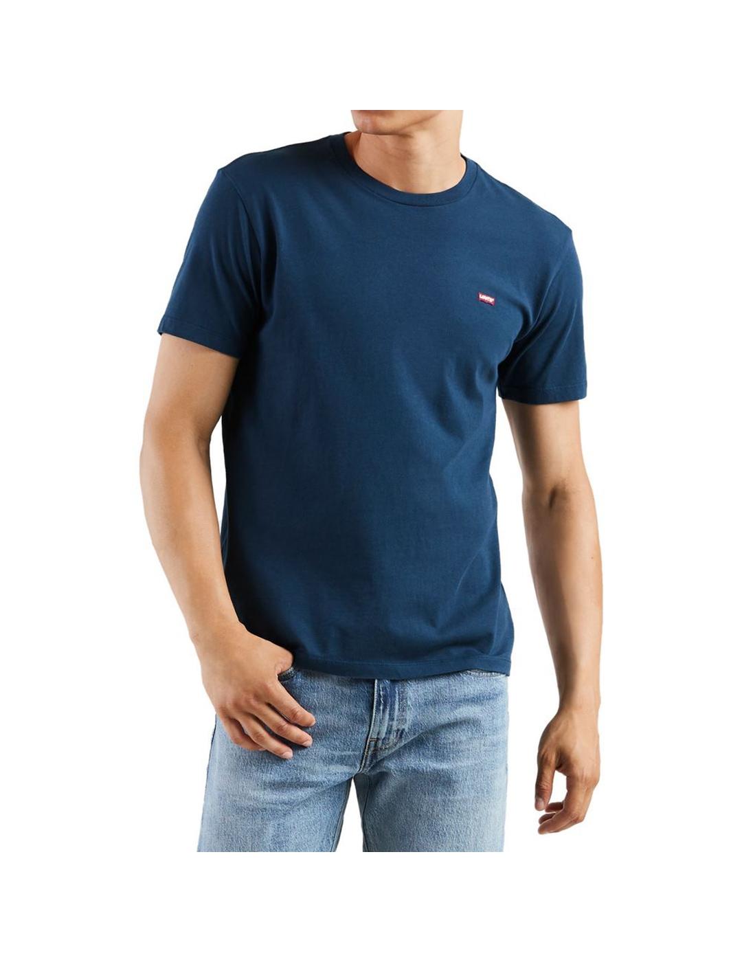 CAMISETA LEVIS SS ORIGINAL HM PATCH BLUE AZUL OSCU
