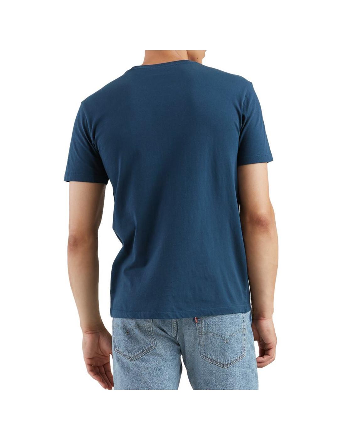CAMISETA LEVIS SS ORIGINAL HM PATCH BLUE AZUL OSCU