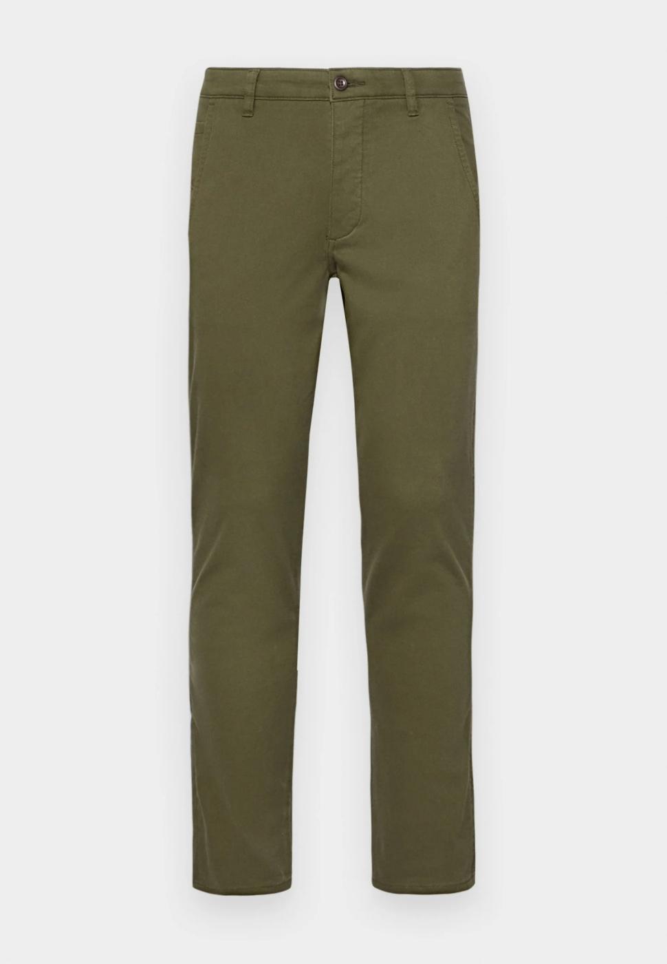 PANTALON DOCKERS SUPREME FLEX SKINNY VERDE OLIVA