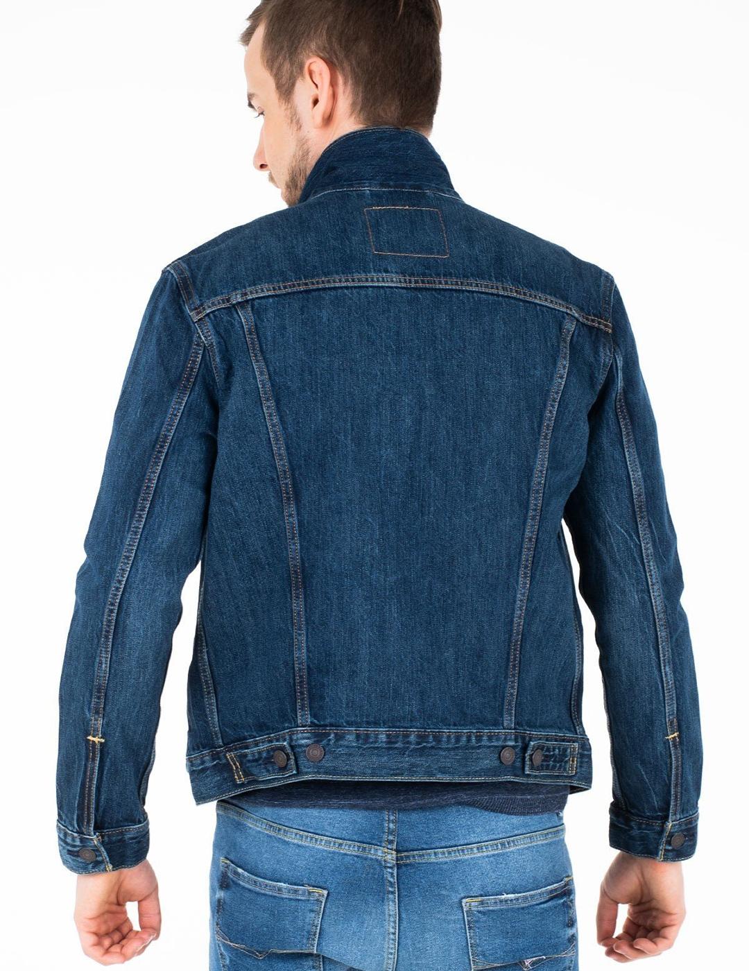 CHAQUETA LEVIS TRUCKER JACKET PALMER AZUL OSCURO C
