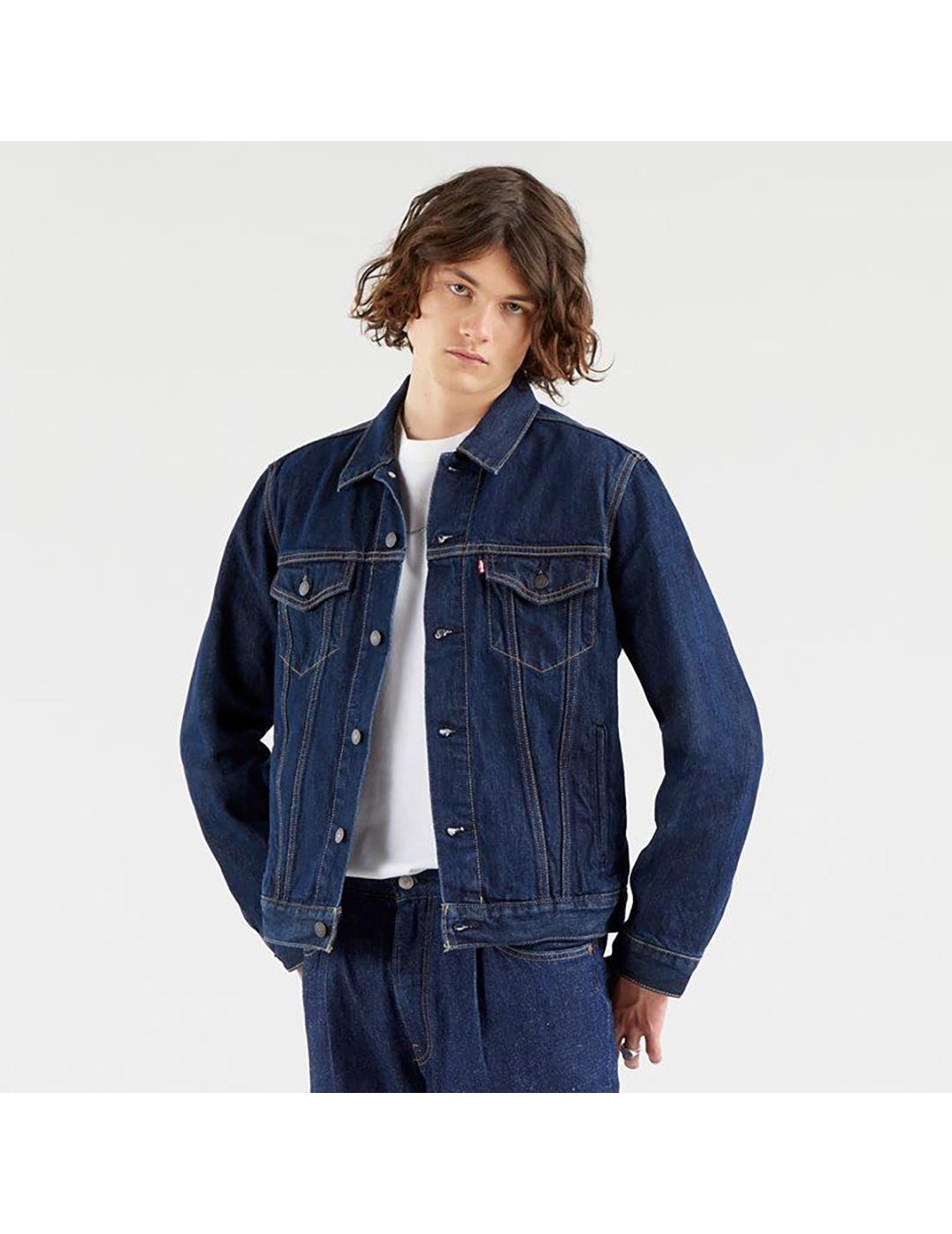 CHAQUETA LEVIS TRUCKER ROCKRIDGE AZUL OSCURO