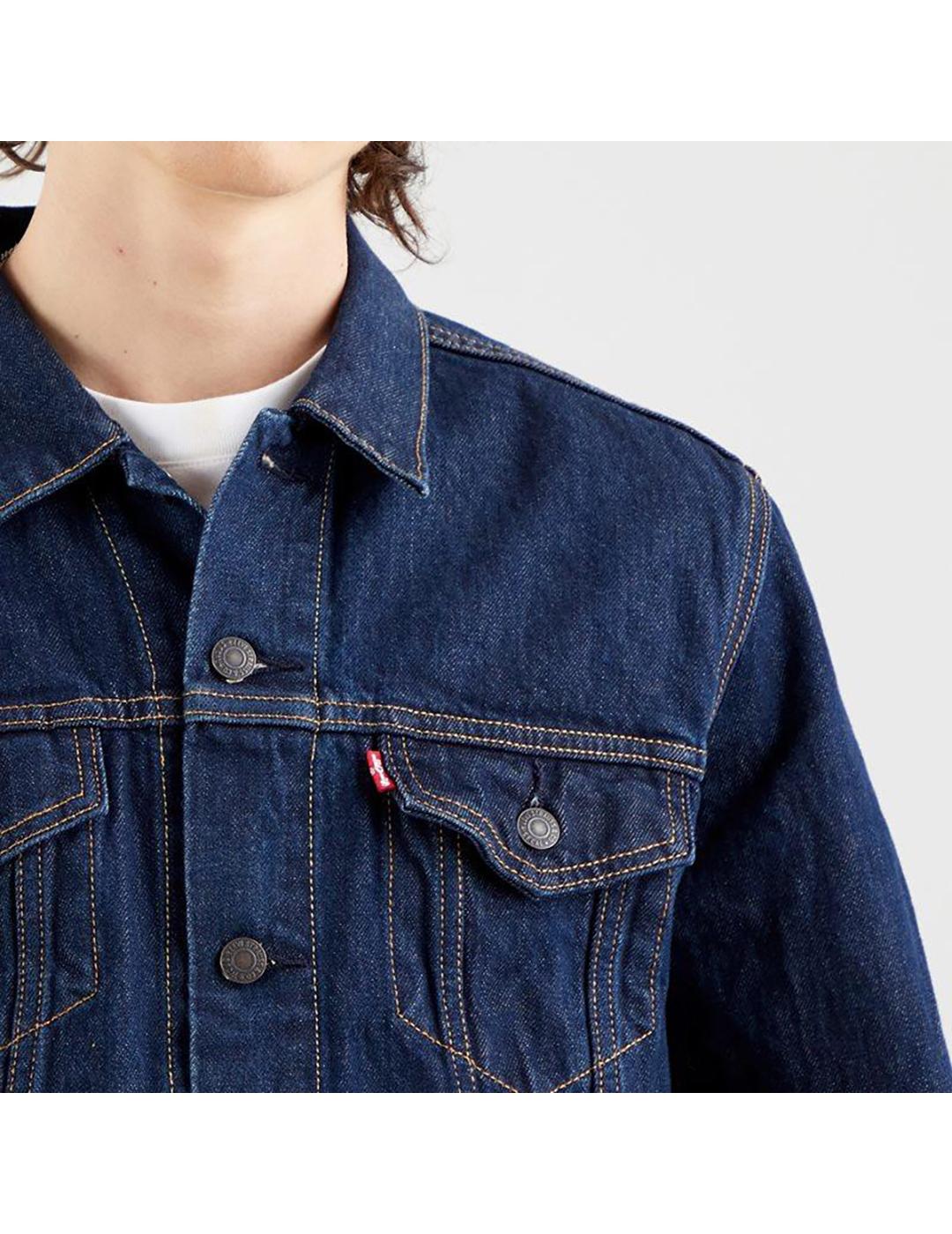 CHAQUETA LEVIS TRUCKER ROCKRIDGE AZUL OSCURO