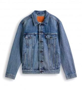 CHAQUETA LEVIS THE TRUCKER SKYLINE AZUL ATENUADO (