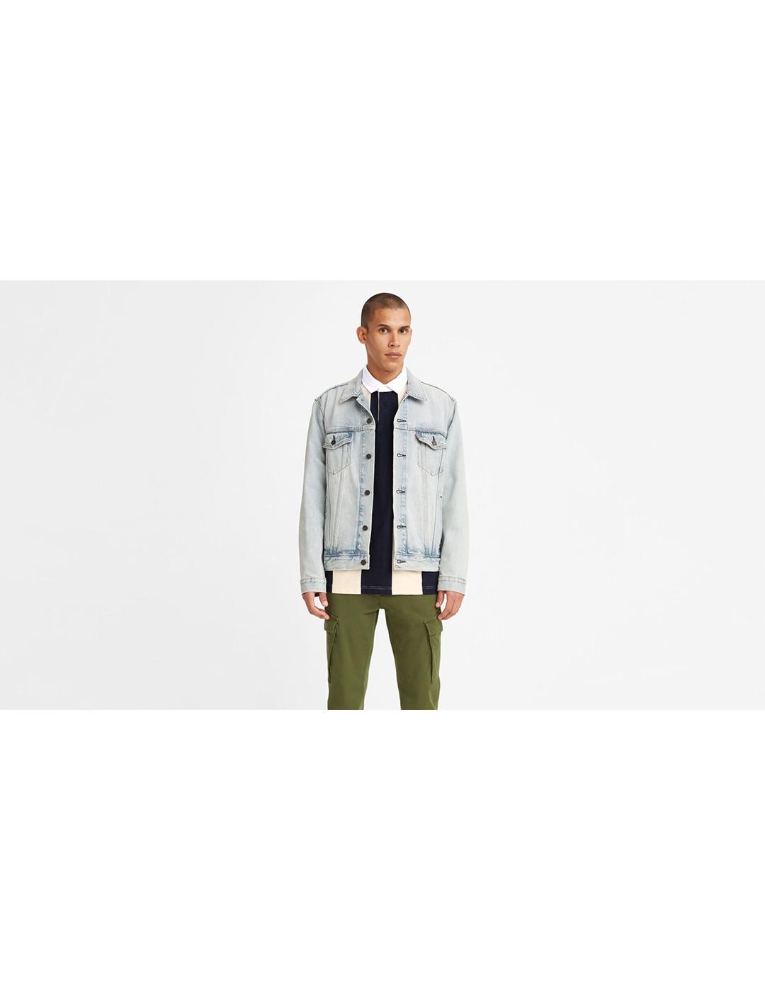 CHAQUETA LEVIS TRUCKER NEW LIGHT AZUL CLARO