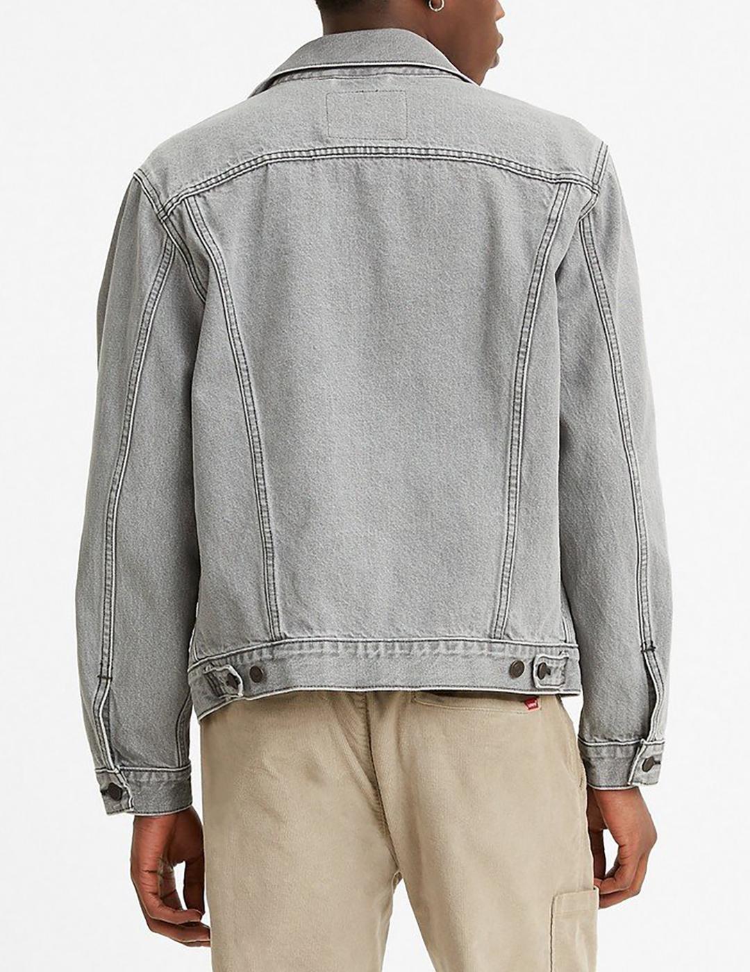 CHAQUETA LEVIS TRUCKER VINTAGE FIT GOTTA GET GRIS