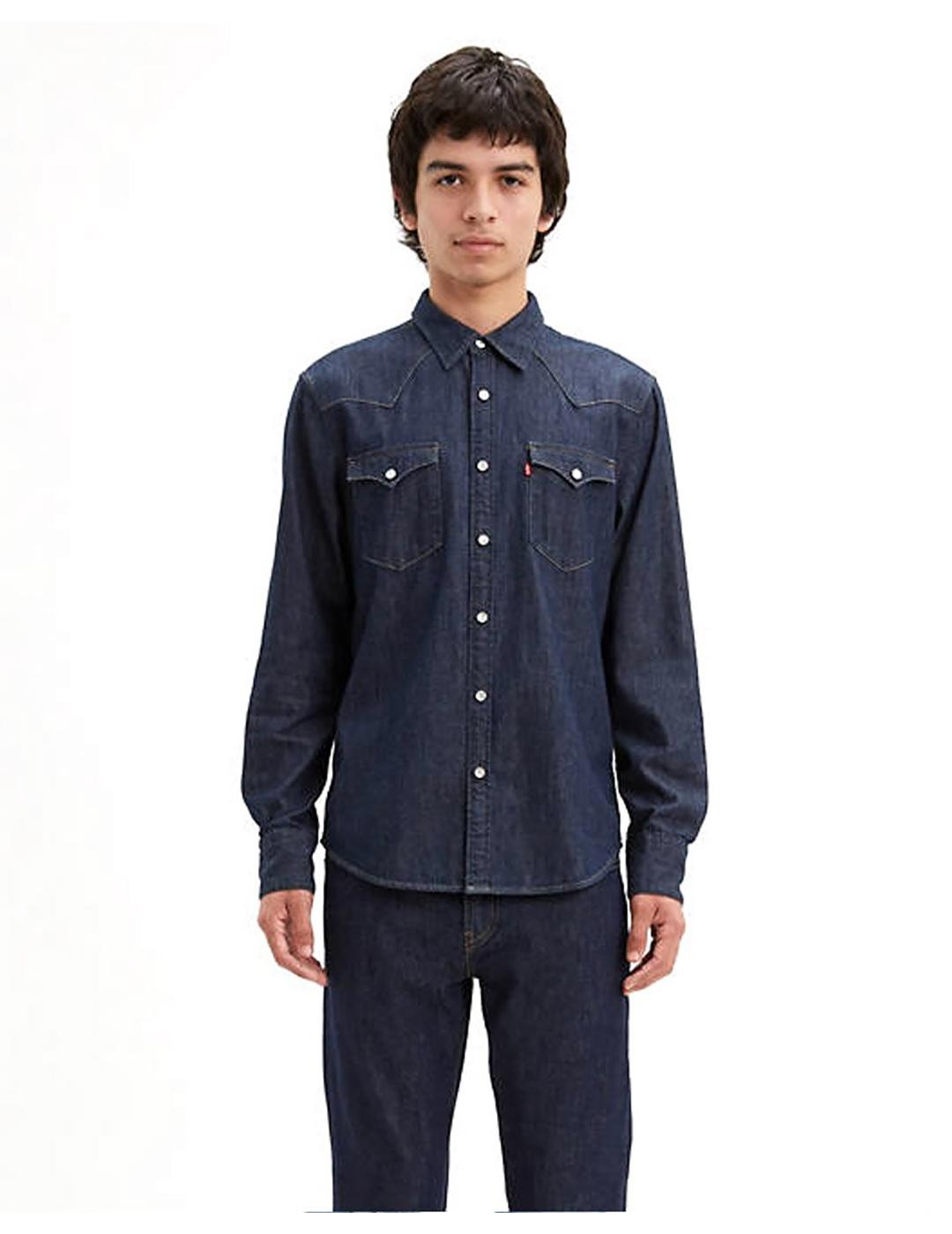 CAMISA LEVIS BARSTOWN WESTERN STANDARD RED CAST RI