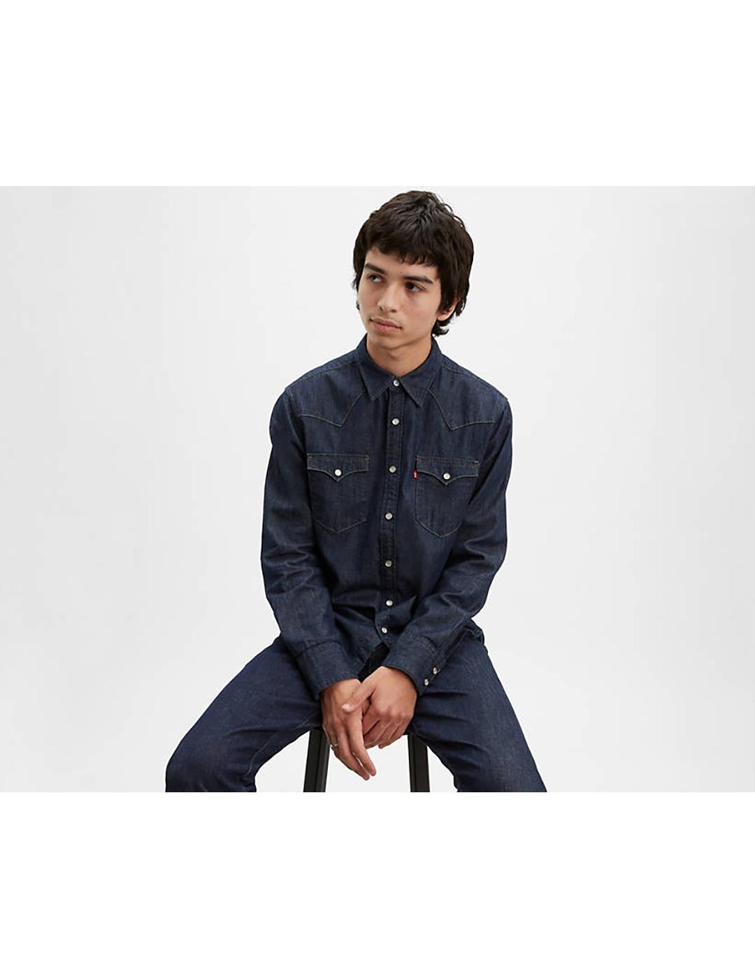 CAMISA LEVIS BARSTOWN WESTERN STANDARD RED CAST RI