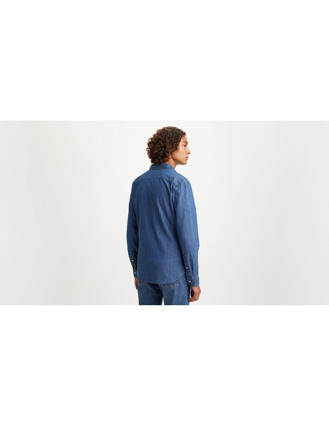 CAMISA LEVIS BATTERY AZUL