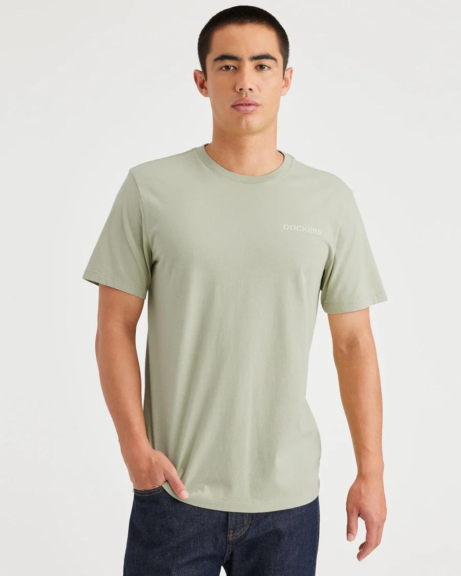 CAMISETA DOCKERS GRAPHIC VERDE CLARO