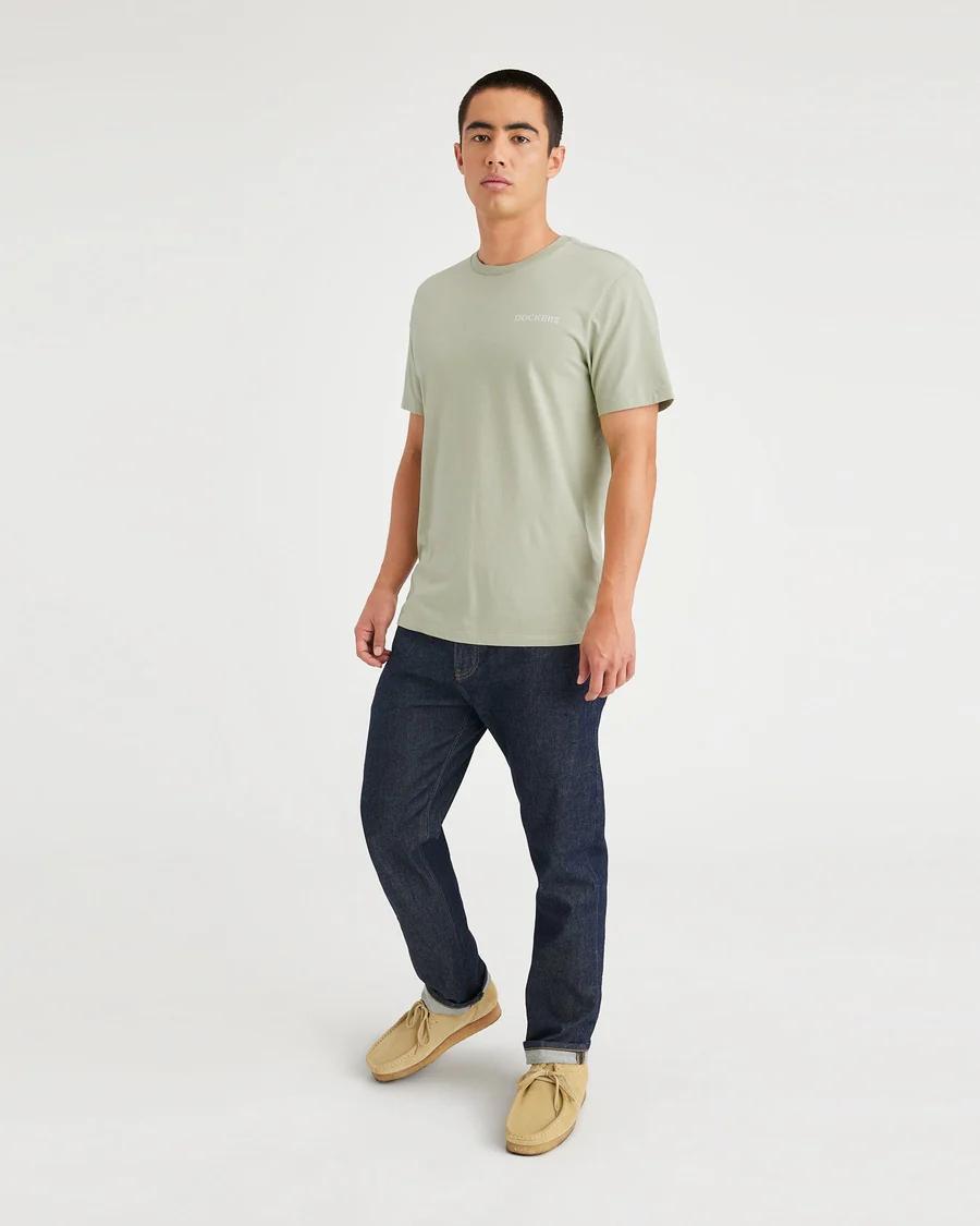 CAMISETA DOCKERS GRAPHIC VERDE CLARO