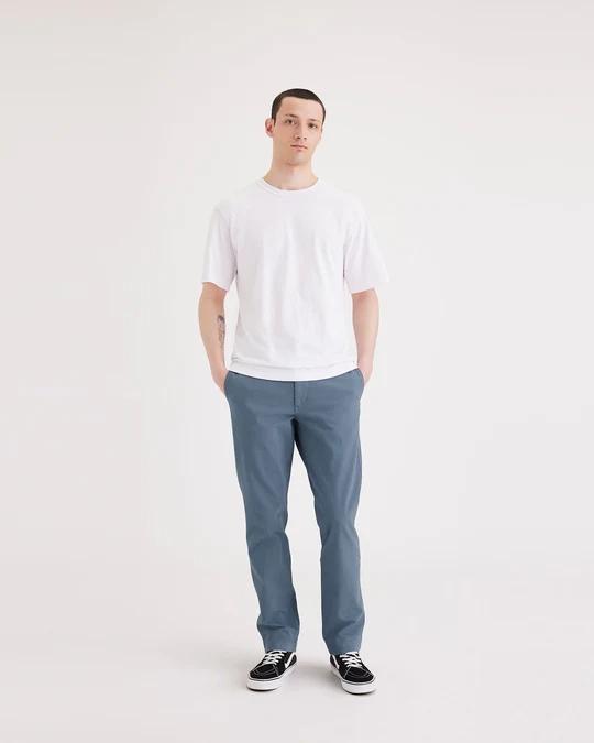 PANTALON DOCKERS ALPHA CHINO BLUEFIN AZUL ATENUADO