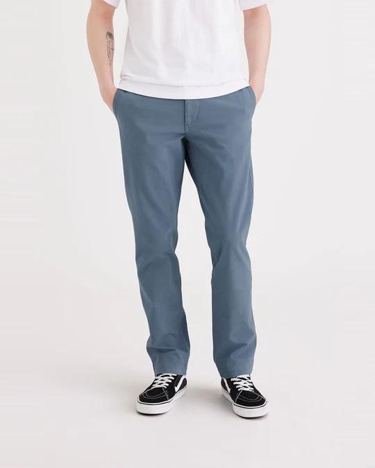 PANTALON DOCKERS ALPHA CHINO BLUEFIN AZUL ATENUADO