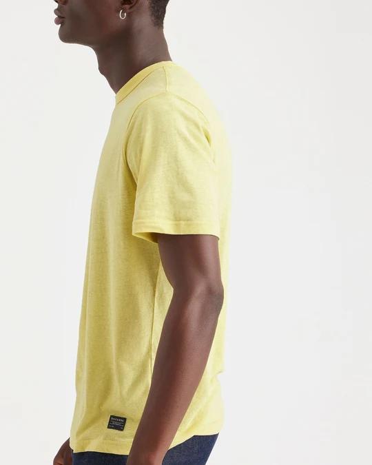 CAMISETA DOCKERS CREW AMARILLO