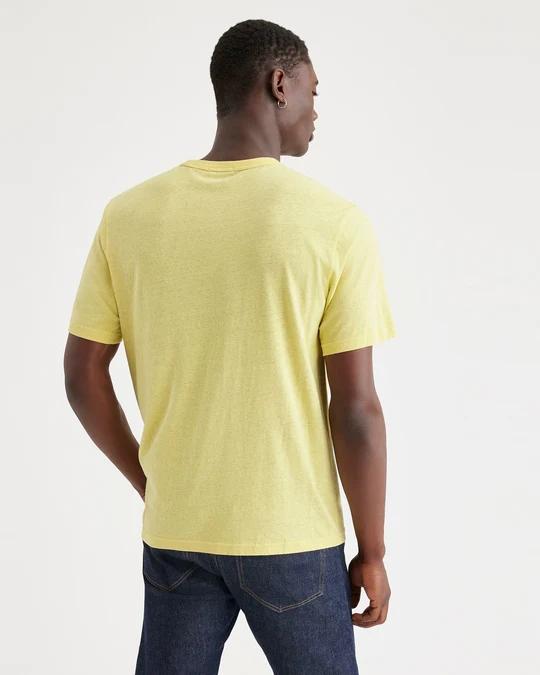 CAMISETA DOCKERS CREW AMARILLO